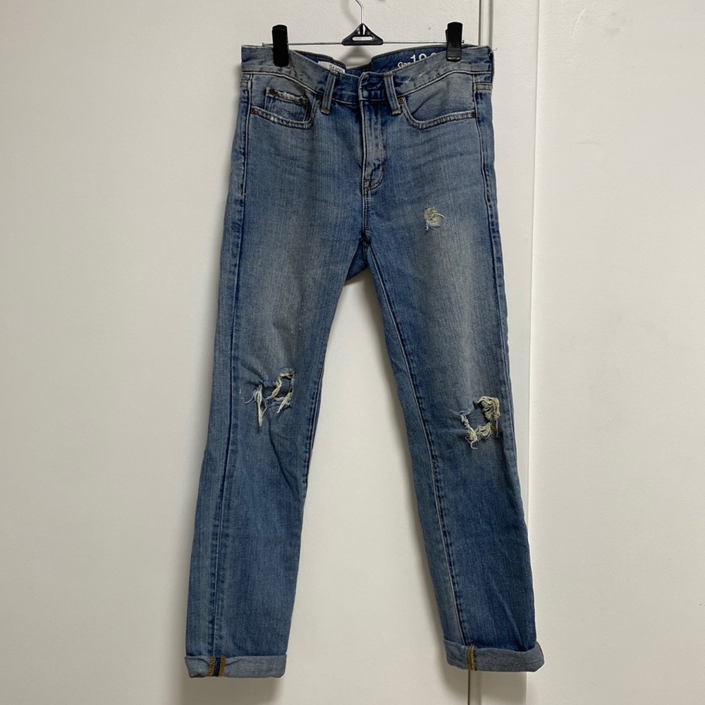 GAP 1969 relaxed “sexy boyfriend” jeans, Sz 24